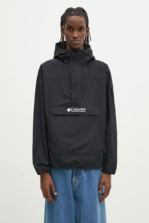 Columbia windbreaker Challenger black color 2117001