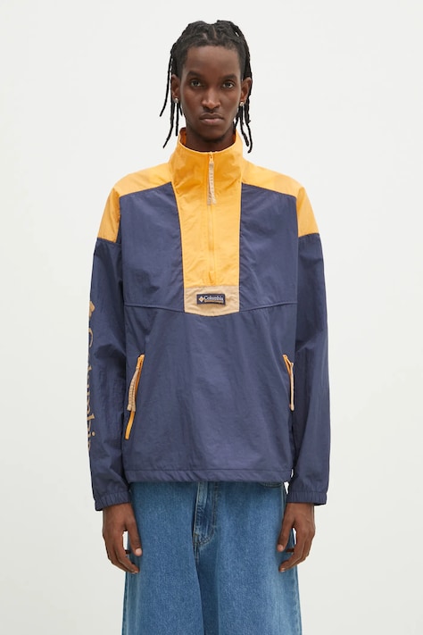 Větrovka Columbia Riptide II Retro tmavomodrá barva, 2121681