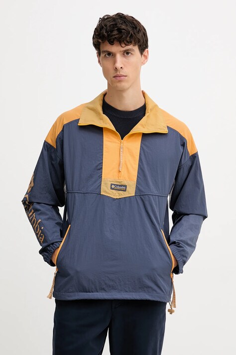 Columbia giacca antivento Riptide II Retro colore blu navy 2121681