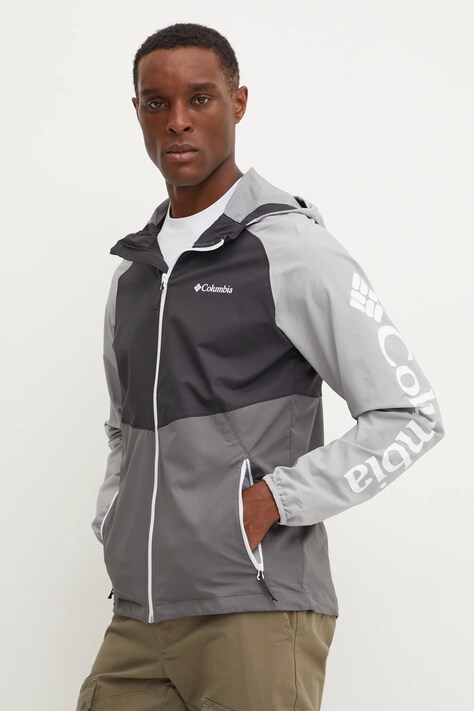 Columbia jacheta de exterior Panther Creek culoarea gri, 2140381