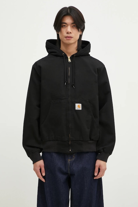 Carhartt WIP kurtka bawełniana OG Active Jacket kolor czarny przejściowa oversize I034311.8902