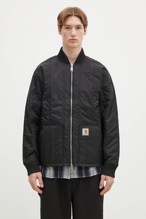 Carhartt WIP jacket Lachlan Liner men's black color I034385.89XX