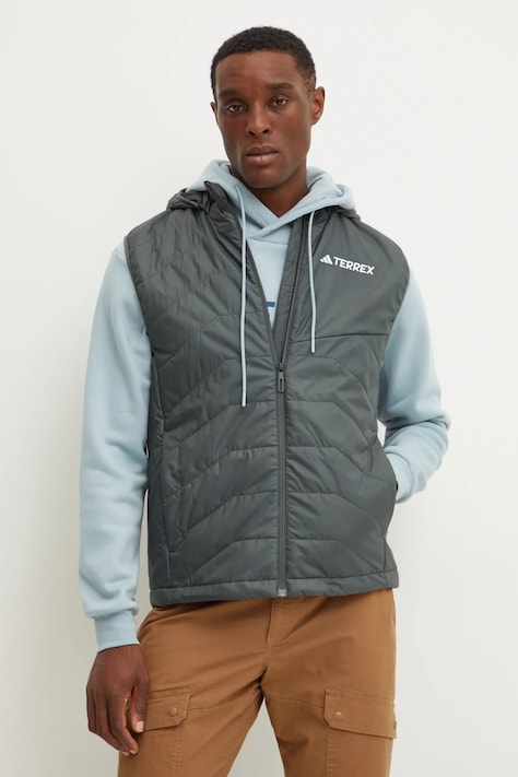 adidas TERREX bezrękawnik sportowy Multi kolor zielony przejściowy JD8404