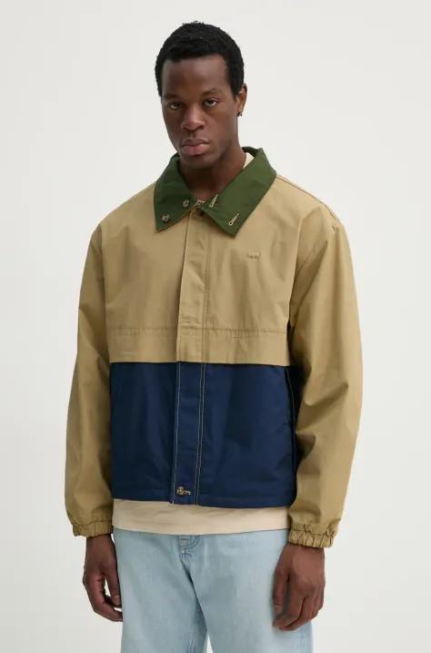 Levi's giacca REX REV CANVAS JKT colore verde  001HW