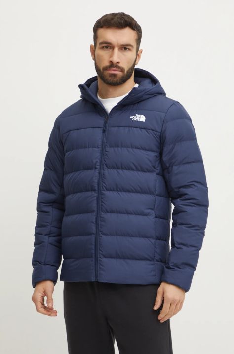 The North Face giacca Aconcagua 3 uomo colore blu navy  NF0A84I14GV1