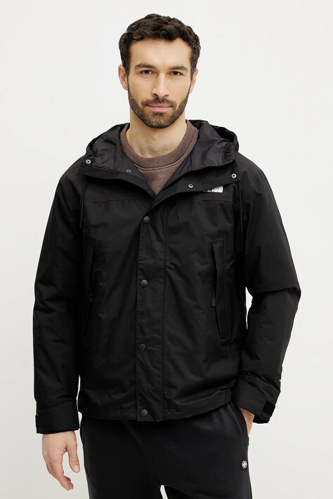 The North Face kurtka Reign on kolor czarny przejściowa NF0A8B5GJK31