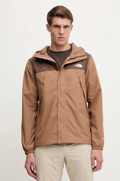 The North Face jachetă de exterior Antora culoarea maro, NF0A7QEY5K21