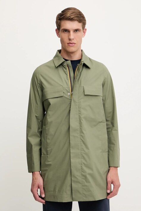Куртка K-Way цвет зелёный переходная K4131TW