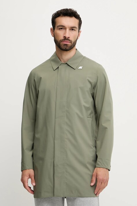 Kišna jakna K-Way boja: zelena, K6128YW