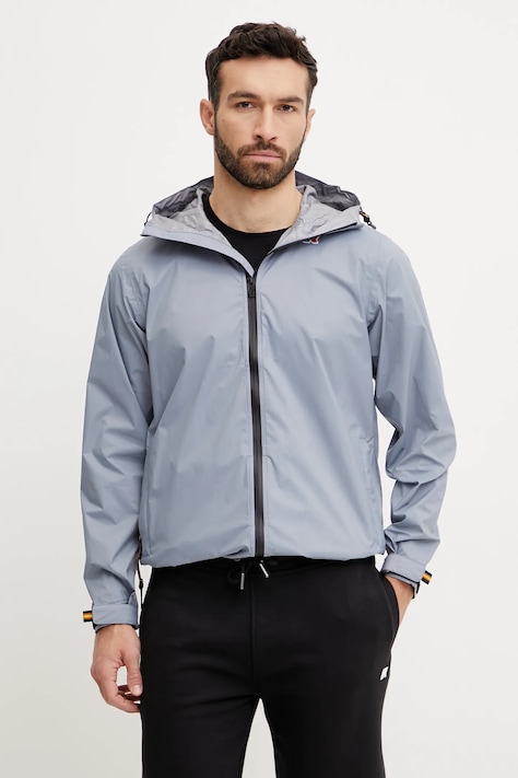 Яке K-Way в сиво преходен модел K8131QW