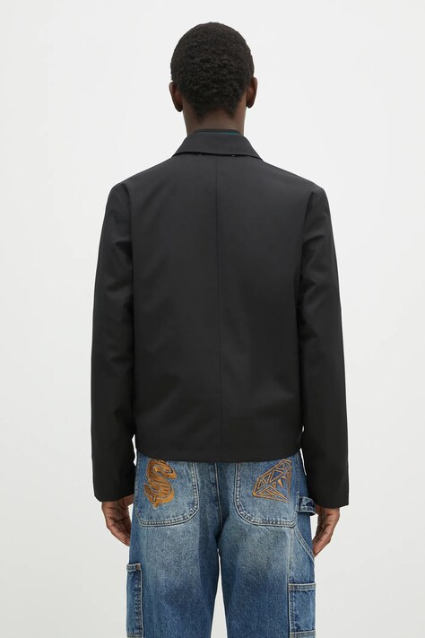 Paul Smith geaca de lana culoarea negru, de tranzitie, M1R-031Z-N00041