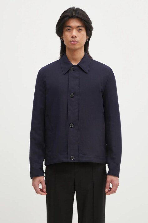 Вълнено яке Paul Smith в тъмносиньо преходен модел M1R-403Z-P01746