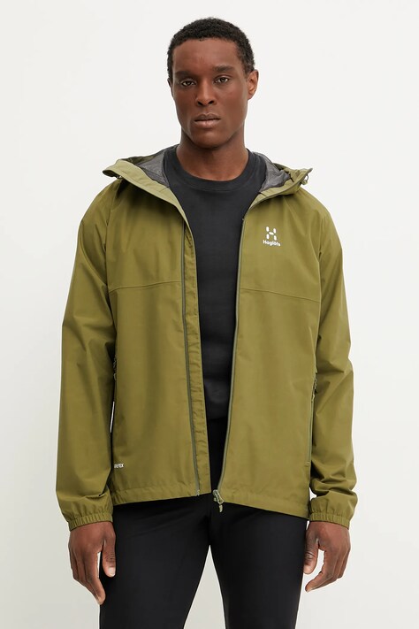 Haglöfs kurtka outdoorowa Kaise GTX kolor zielony 607765