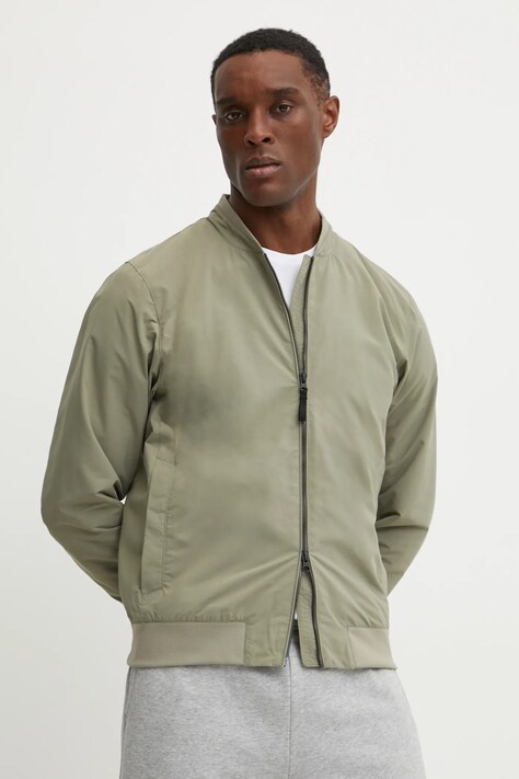 Didriksons geaca bomber CODY culoarea verde, de tranzitie, 505694