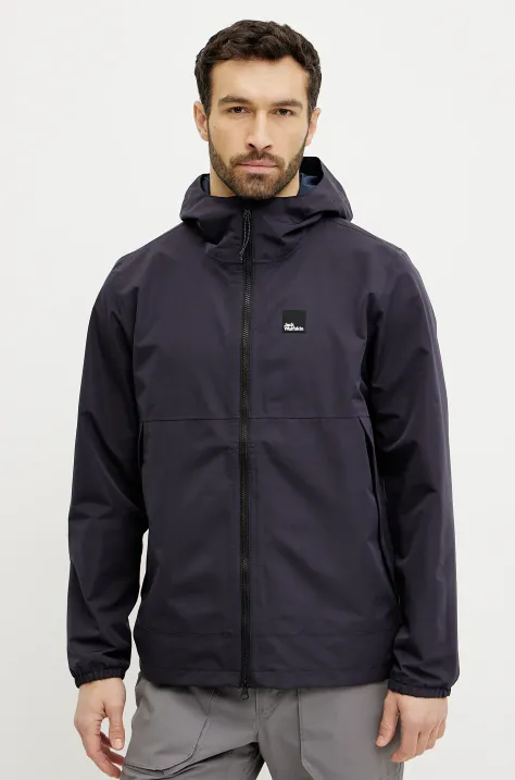 Jakna Jack Wolfskin Terraview 2L mornarsko modra barva, A63829