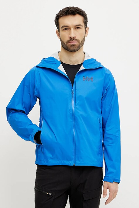 Helly Hansen kurtka przeciwdeszczowa LOKE TERRA męska kolor niebieski 63365
