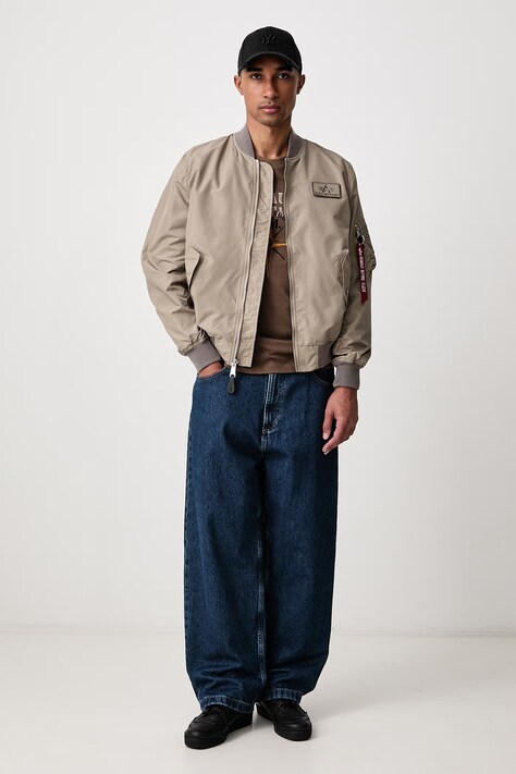 Alpha Industries Giacca bomber MA-1 TTC colore blu navy 126101
