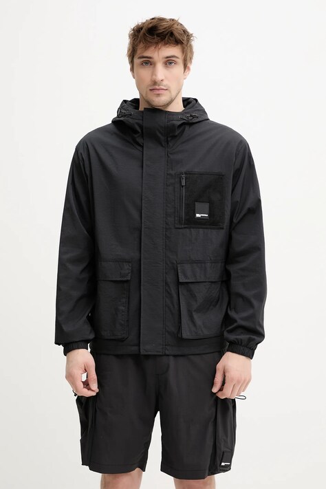 Куртка Karl Lagerfeld Jeans цвет чёрный переходная A2M15003