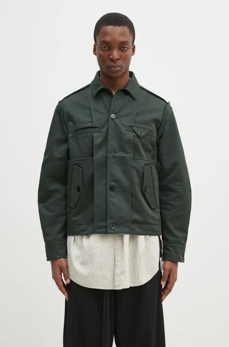 Undercover giacca Blouson uomo colore verde  UP1E4203