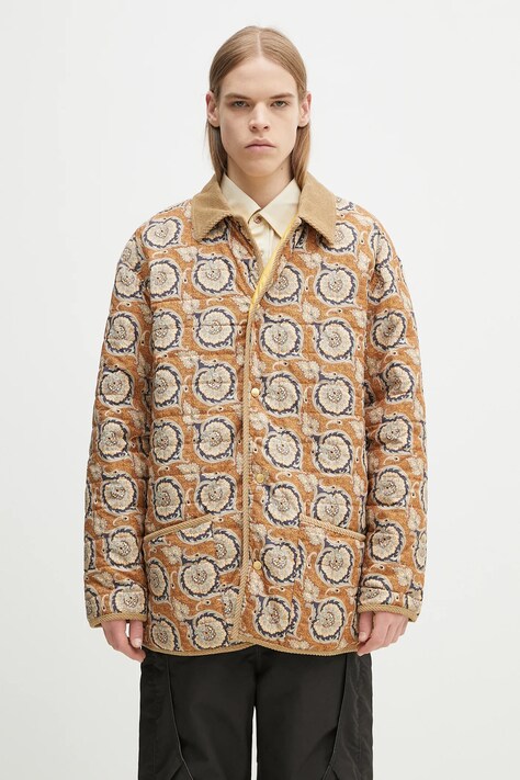 Drôle de Monsieur reversible jacket La Veste Reversible brown color G-JT187-PL157-LYL