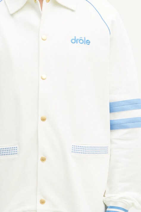 Бавовняна кофта Drôle de Monsieur Le Veste AprËs-sport — фото 4