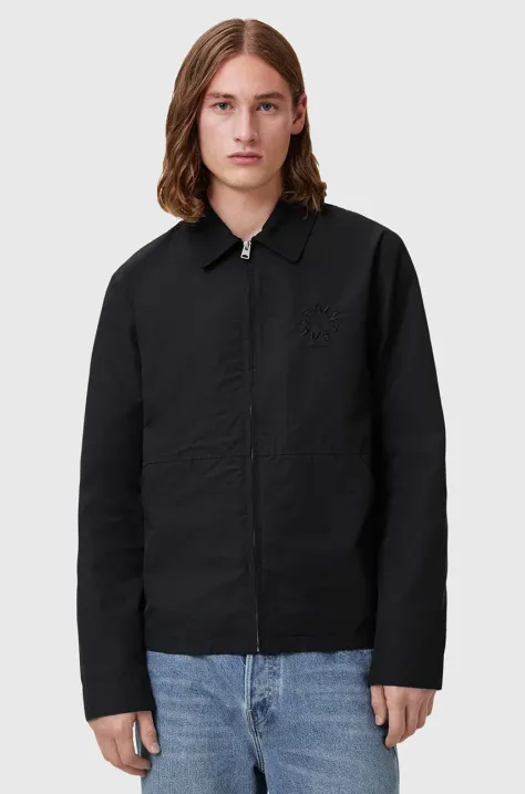 AllSaints geaca FENWAY culoarea negru, de tranzitie, M002OC