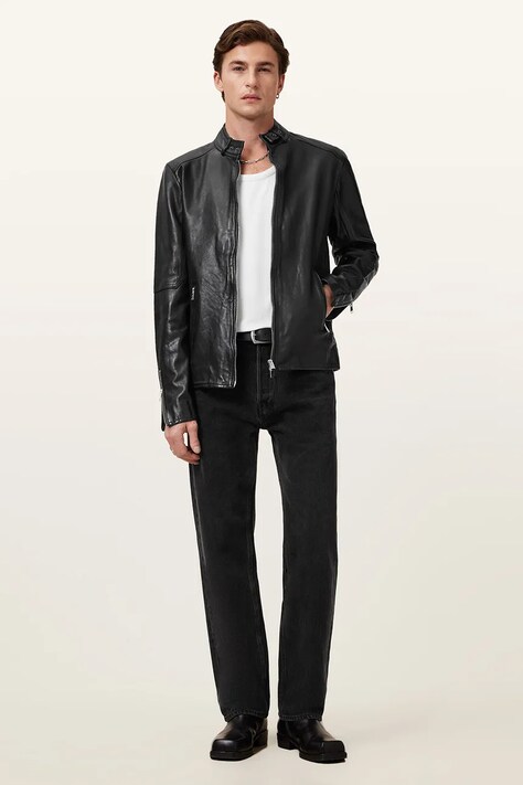 Шкіряна куртка AllSaints CORA — фото 6