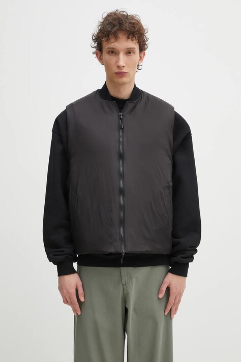 MKI MIYUKI ZOKU vesta Insulated Loft Vest barbati, culoarea negru, de iarna, INSULATED.LOFT.VEST.BLA