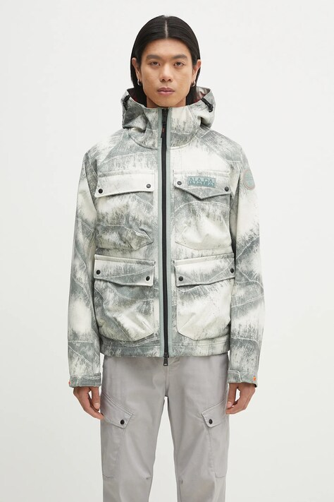 Куртка Napapijri A-Rivalto Ao цвет зелёный переходная NP0A4IMRFCP1