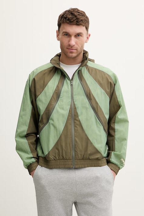 Μπουφάν Puma PUMA x KIDSUPER Windbreaker χρώμα: πράσινο, 629509