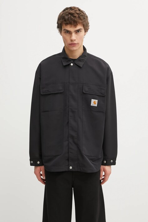 Яке Carhartt WIP Liam Jacket в черно преходен модел I034564.89XX