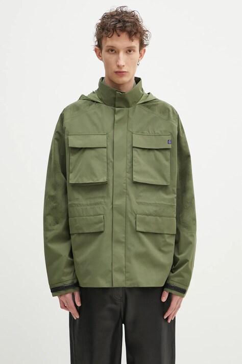 Alpha Industries geaca M-65 Laser Cut Field Coat culoarea verde, de tranzitie, oversize, 756119.01