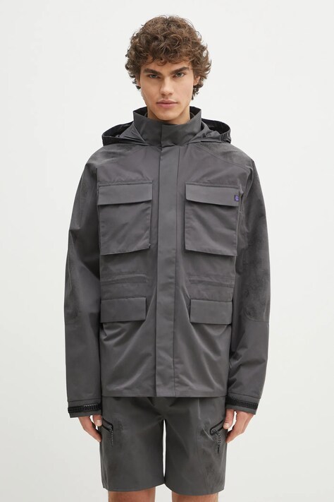 Куртка Alpha Industries M-65 Laser Cut Field Coat колір сірий перехідна oversize 756119.747