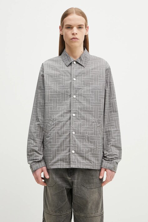 Куртка Kenzo колір сірий перехідна FF55BL0619NJ.96