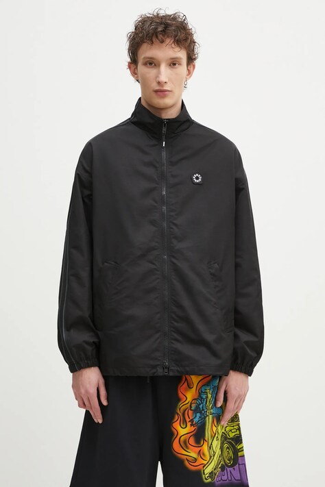 Kenzo kurtka kolor czarny przejściowa FF55BL1769CE.99