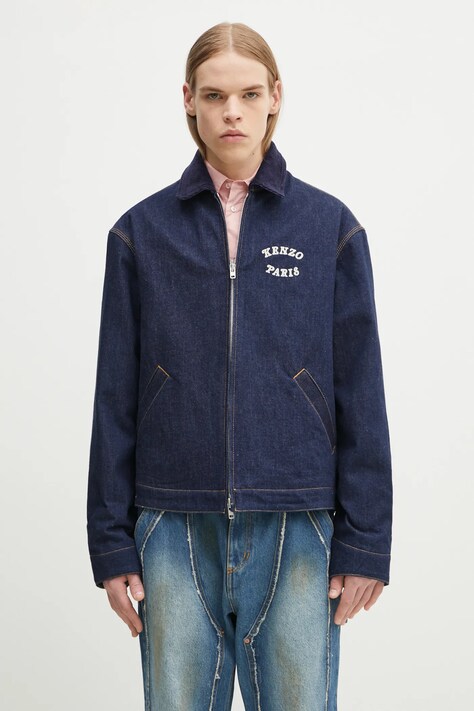 Kenzo geacă din denim de tranzitie, FF55DV1136B1.DM