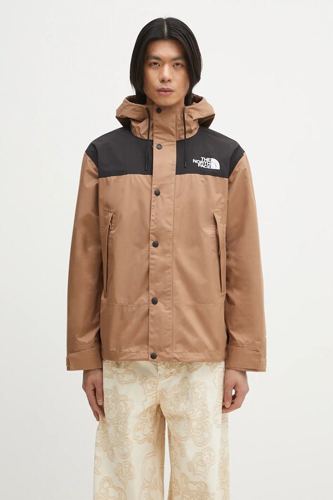 The North Face jacket Reign On brown color NF0A8B5G58W1