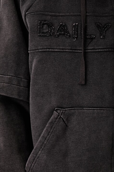 Daily Paper кофта на застібці з капюшоном чоловіча бавовняна Garment Wash Jacket — фото 6