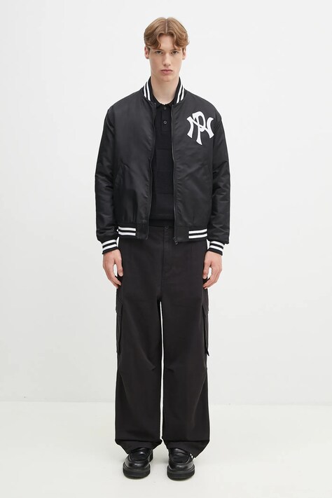 Куртка-бомбер No Problemo NYP Nylon Varsity Jacket — фото 6