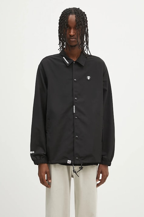 AAPE giacca Now Light Weight colore nero  AAPLJM7701XXO