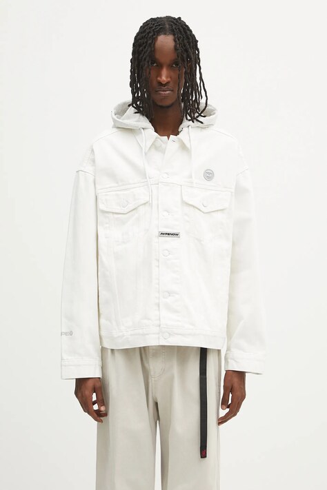 AAPE jacket Now Light Weight white color AAPLJM7700XAN