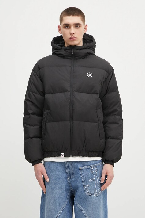 AAPE jacket Now Down black color AAPDNM7654XXN