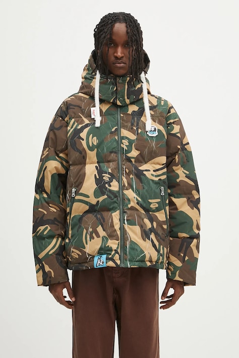AAPE down jacket Main Down green color AAPDNM7665XAN