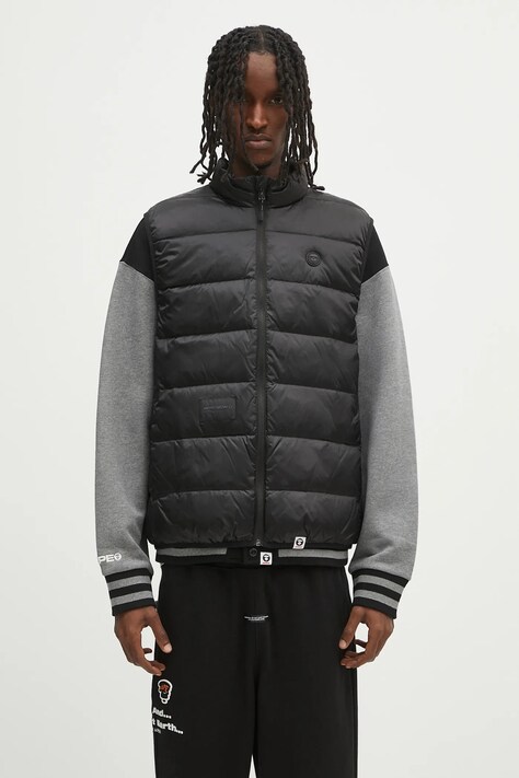 AAPE down vest Now Down black color AAPDNM7651XXN