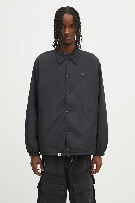 Яке AAPE Now в черно преходен модел AAPJKM7657XXN