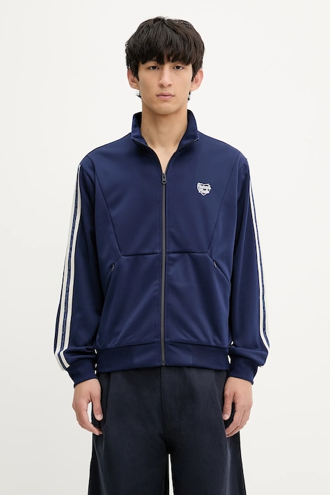 Кофта Human Made цвет синий с аппликацией HM29JK028