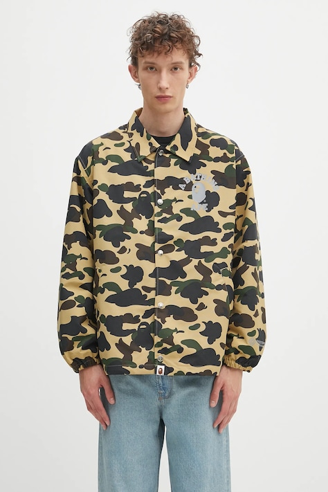A Bathing Ape jacket Gore-tex wind stopper beige color 1K70140005