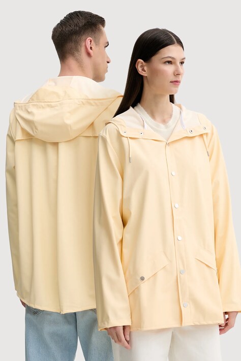 Куртка Rains Jacket W3 колір жовтий перехідна 12010
