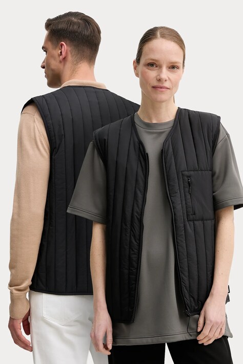 Rains vesta Banja Liner Vest T1 culoarea negru, de tranzitie, 21660