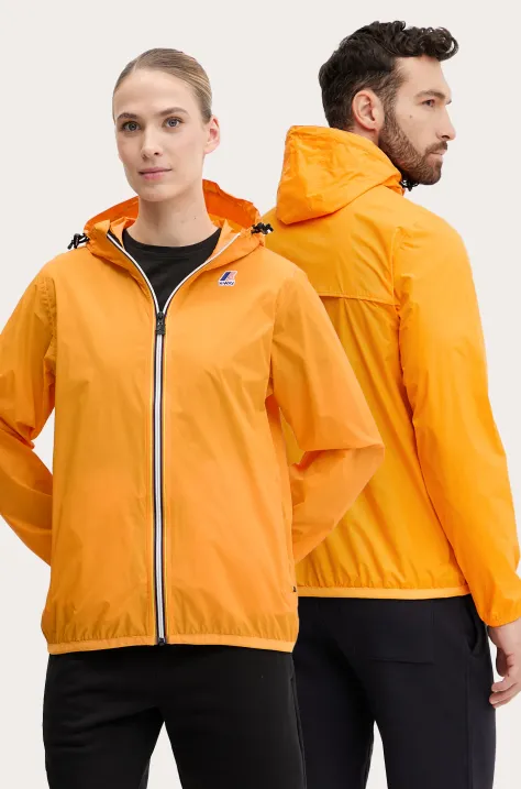 Куртка K-Way колір помаранчевий перехідна K2123ZW